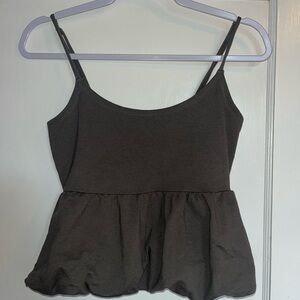 Dark Grey Bubble Tank